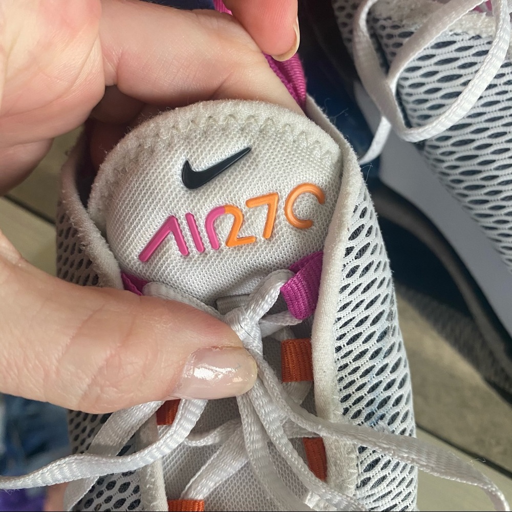 Nike Airmax React 270 Girls size 2 - Picture 7 of 9
